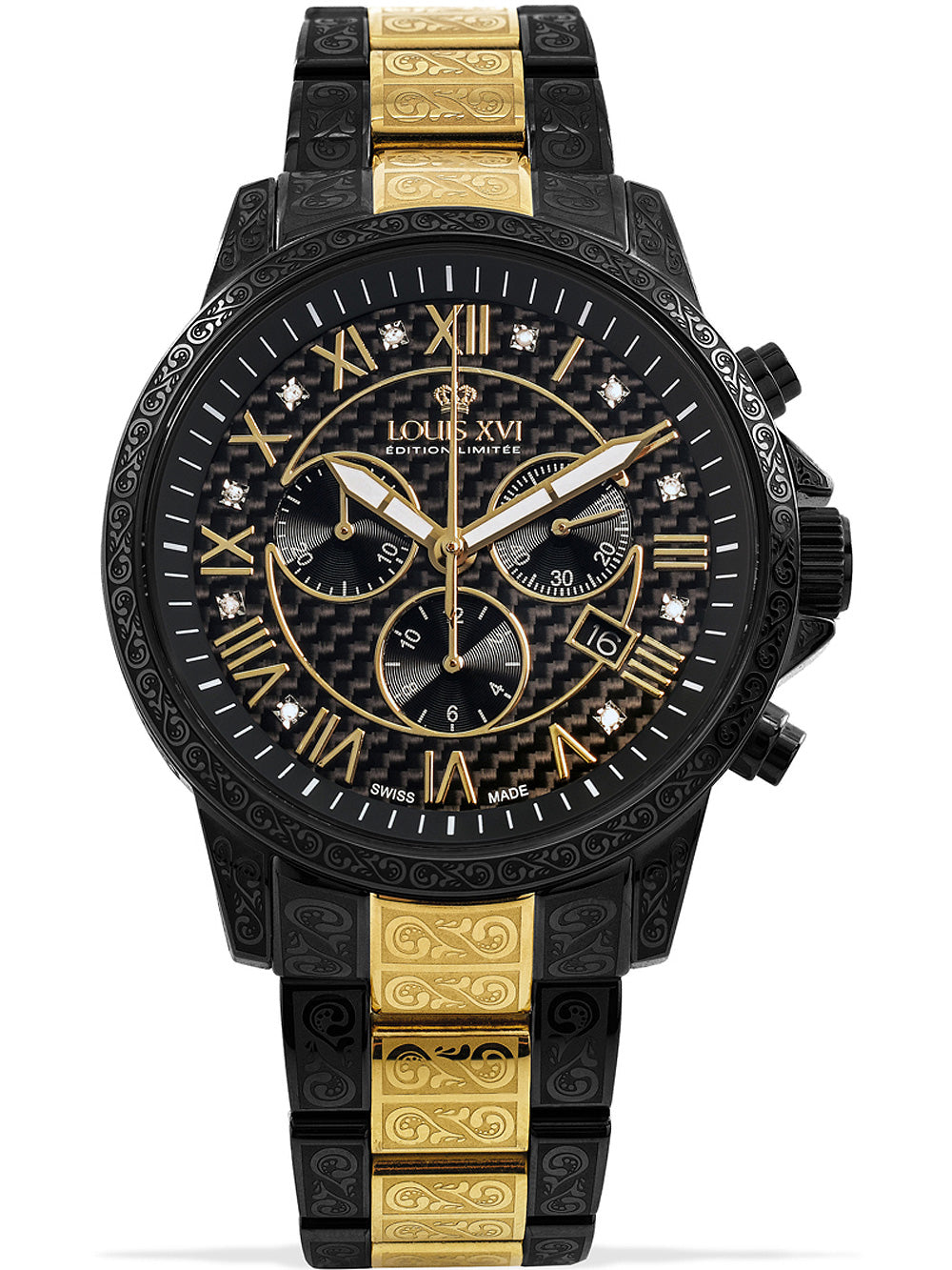 Louis XVI LXVI1091 Palais Royale Chronograph men's watch 43mm 5ATM