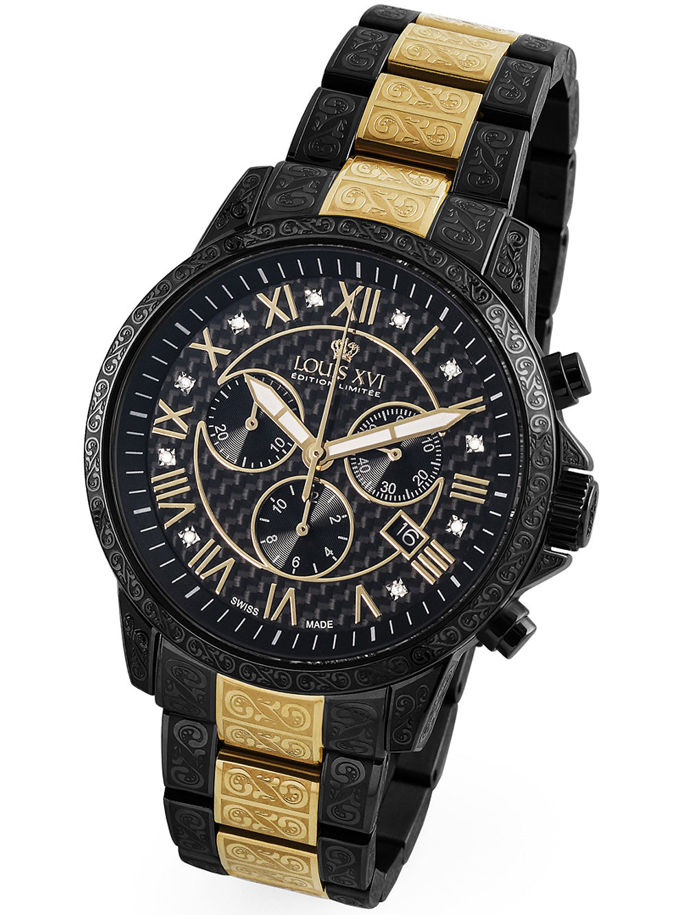 Louis XVI LXVI1091 Palais Royale Chronograph men's watch 43mm 5ATM