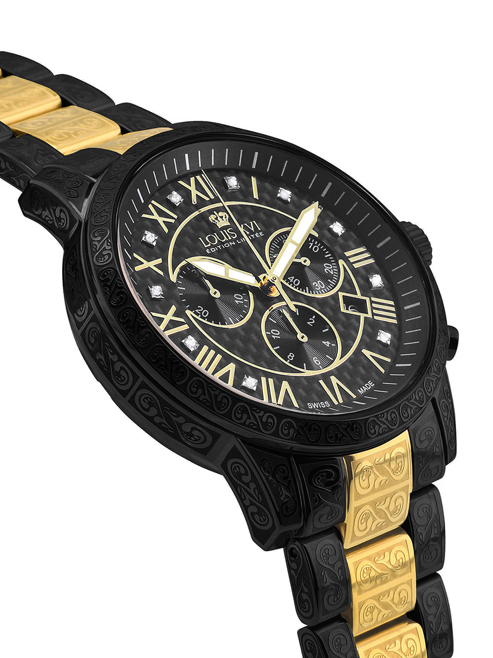 Louis XVI LXVI1091 Palais Royale Chronograph men's watch 43mm 5ATM