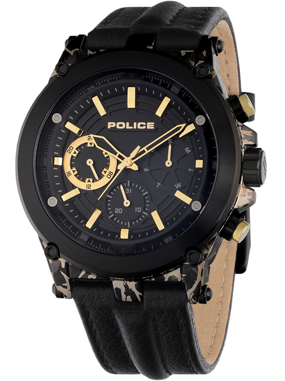 Police PEWJF2226641 Taman men's watch 48mm 3ATM