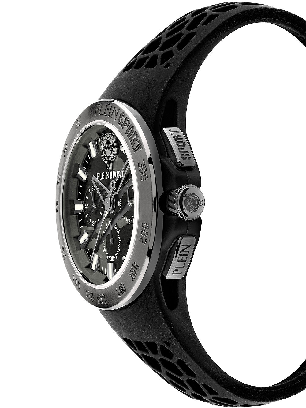 Plein Sport PSABA0123 Thunderstorm Chronograph men's watch 43mm 5ATM