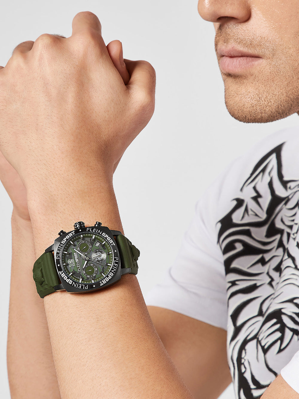 Plein Sport PSGBA0223 Wildcat Chronograph men's watch 40mm 5ATM