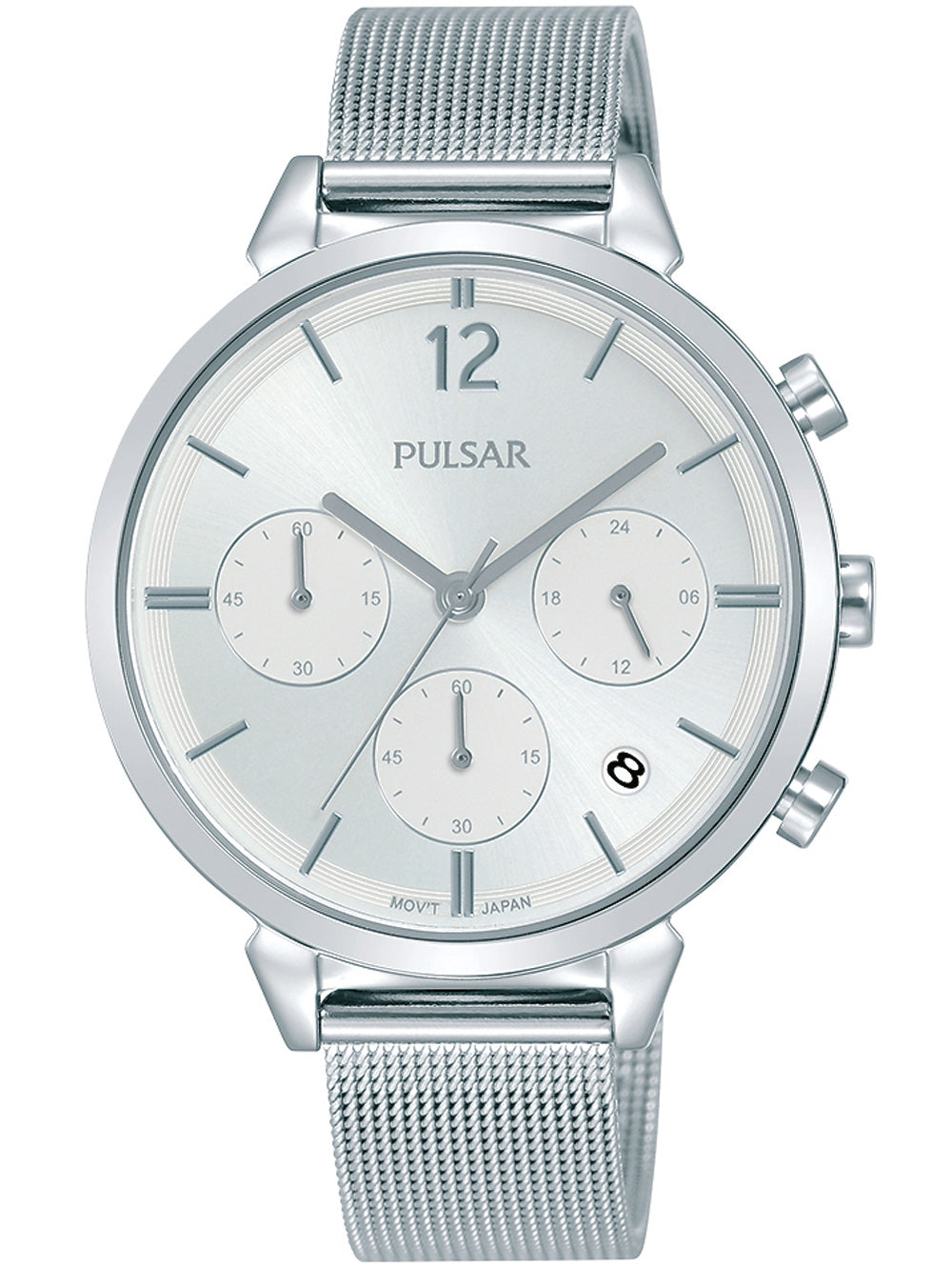 Pulsar PT3943X1 Chronograph women's watch 36mm 5 ATM