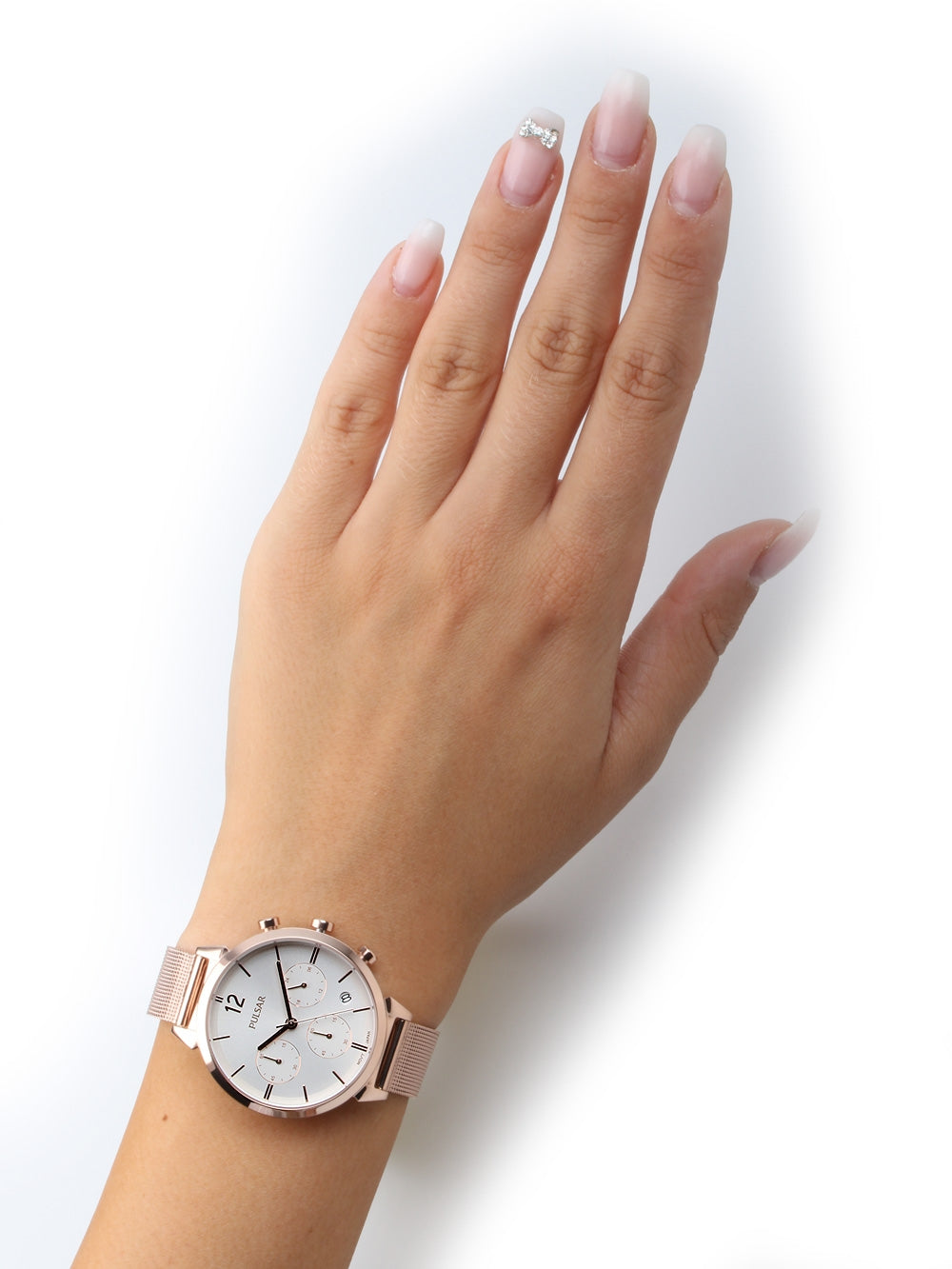 Pulsar PT3943X1 Chronograph women's watch 36mm 5 ATM