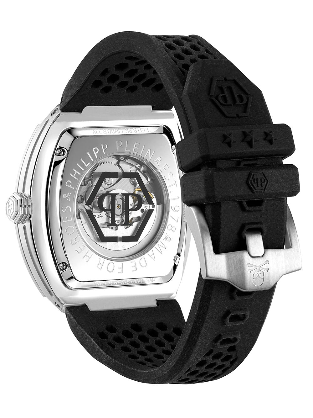 Philipp Plein PWBAA1323 men's watch The Skeleton Automatic 44mm 5ATM