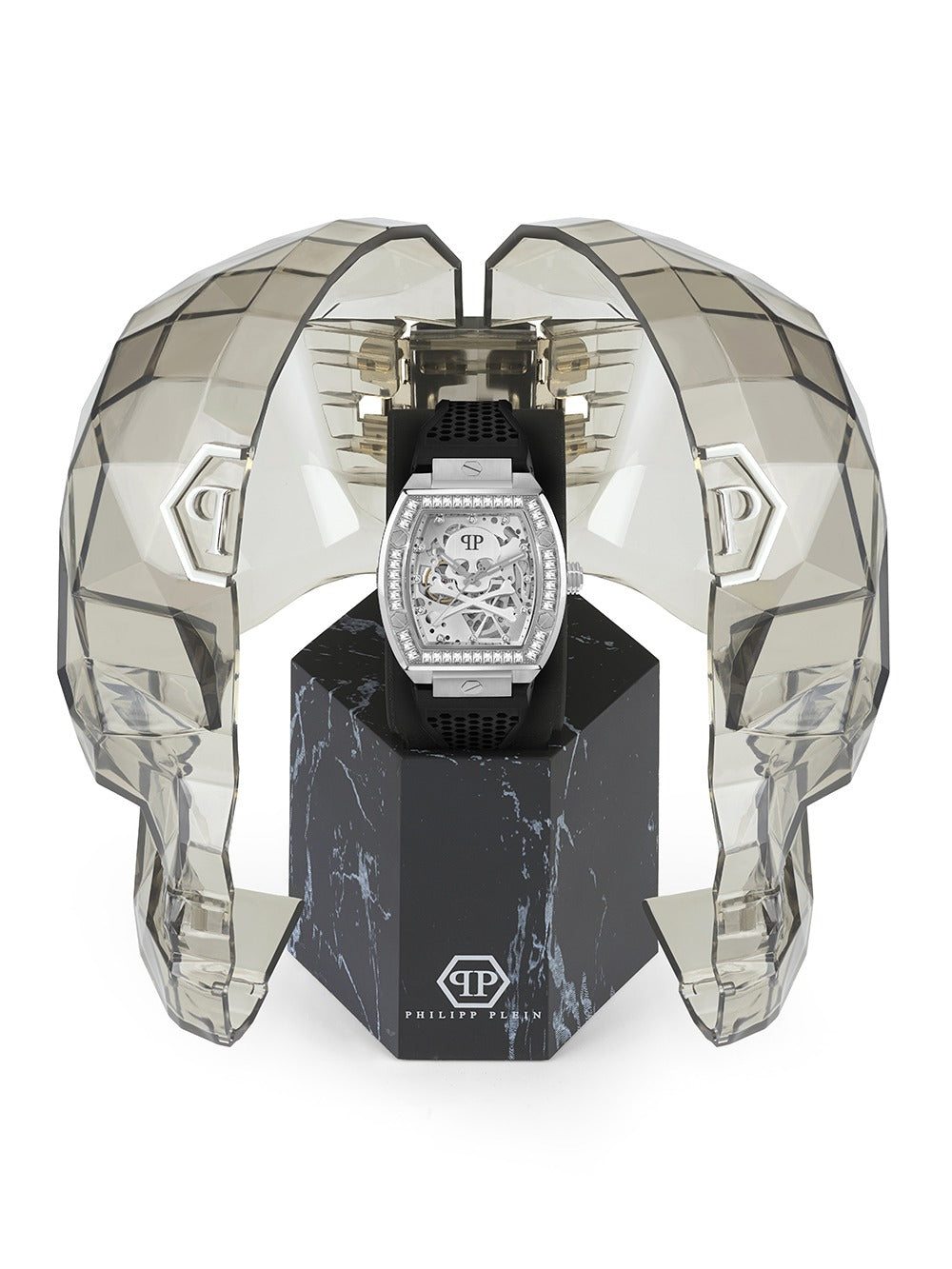 Philipp Plein PWBAA1323 men's watch The Skeleton Automatic 44mm 5ATM