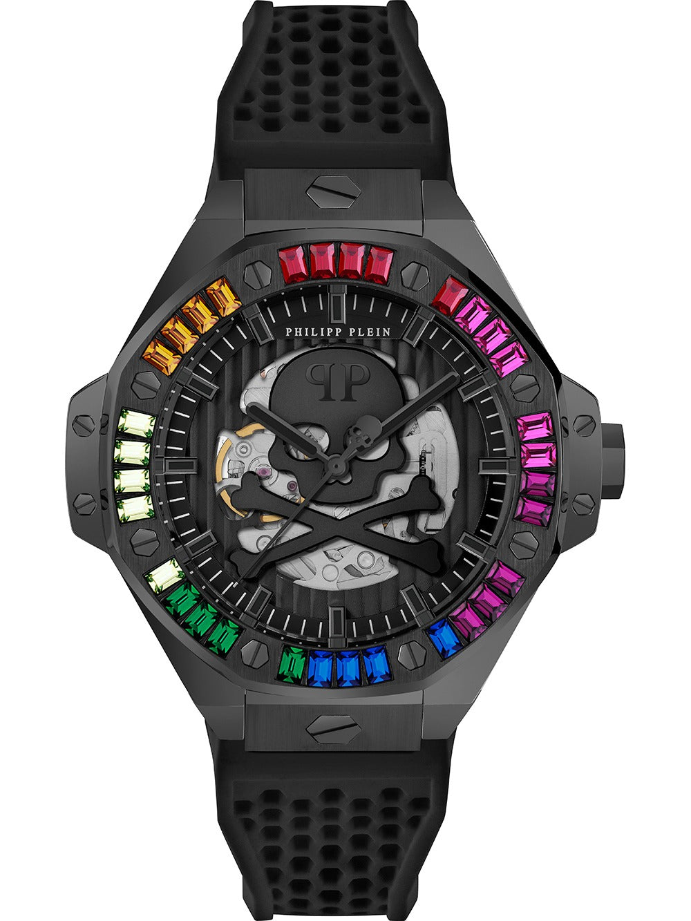 Philipp Plein PWPFA0424 men's watch Skeleton Royal Automatic 46mm 5ATM