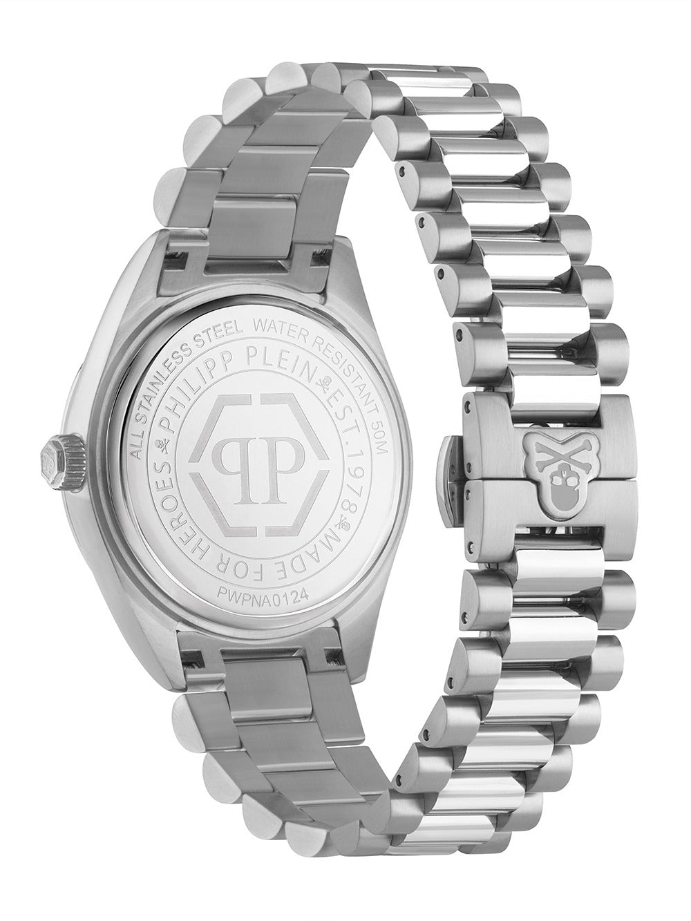 Philipp Plein PWPNA0124 men's watch Rock Couture Day-Date 42mm 5ATM
