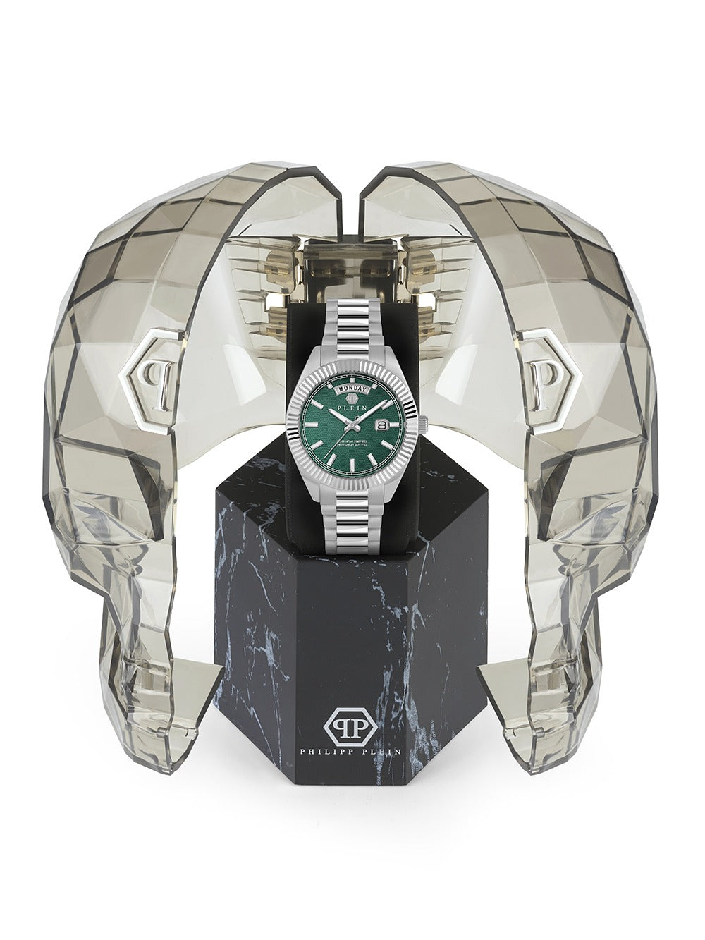 Philipp Plein PWPNA0124 men's watch Rock Couture Day-Date 42mm 5ATM