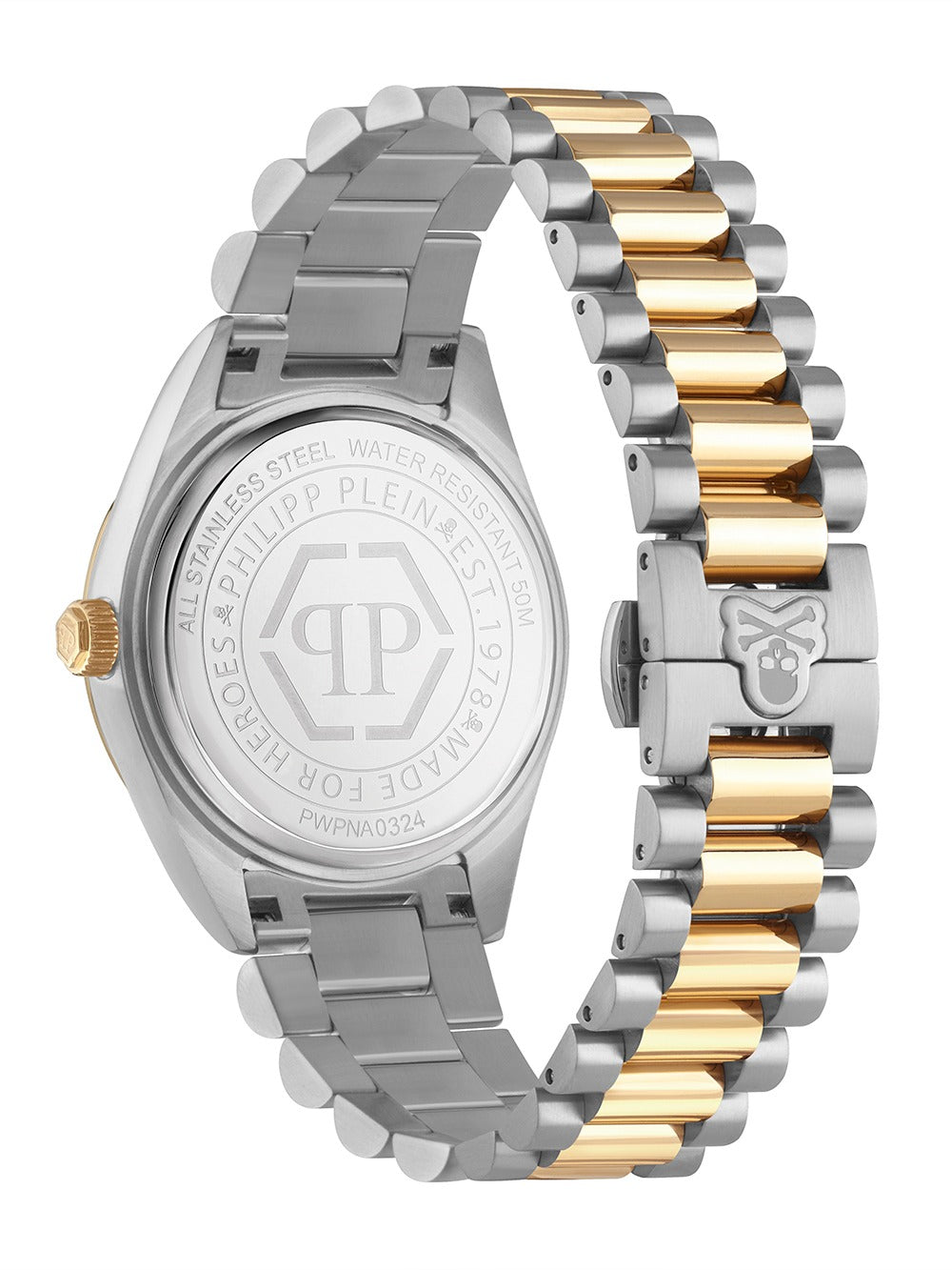Philipp Plein PWPNA0324 Rock Couture Day-Date 42mm 5ATM