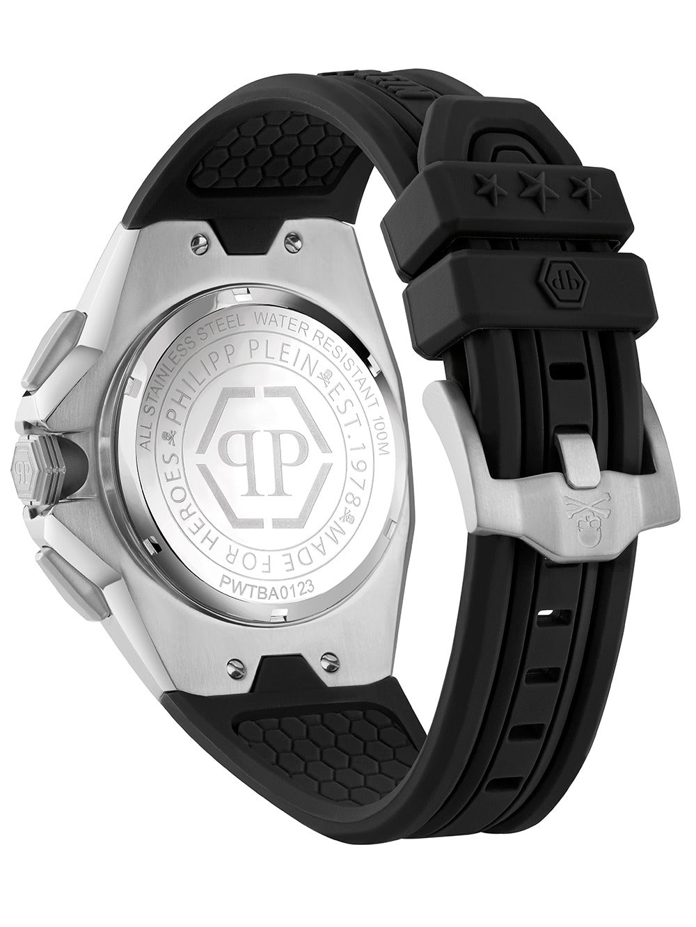Philipp Plein PWTBA0123 men's watch Octagon 45mm 5ATM