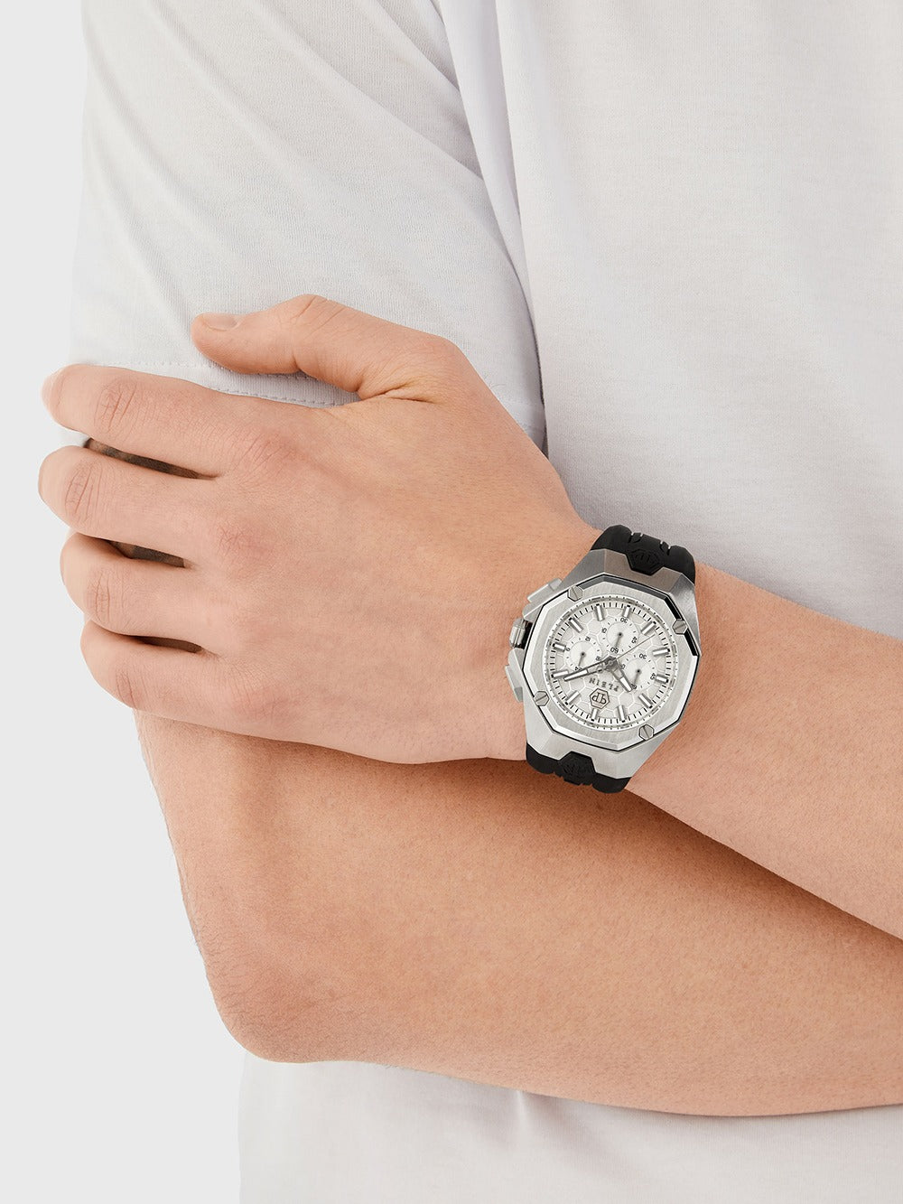 Philipp Plein PWTBA0123 men's watch Octagon 45mm 5ATM