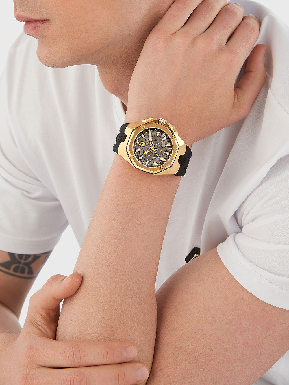 Philipp Plein PWTBA0423 Hyper $port Chronograph men's watch 45mm 5ATM