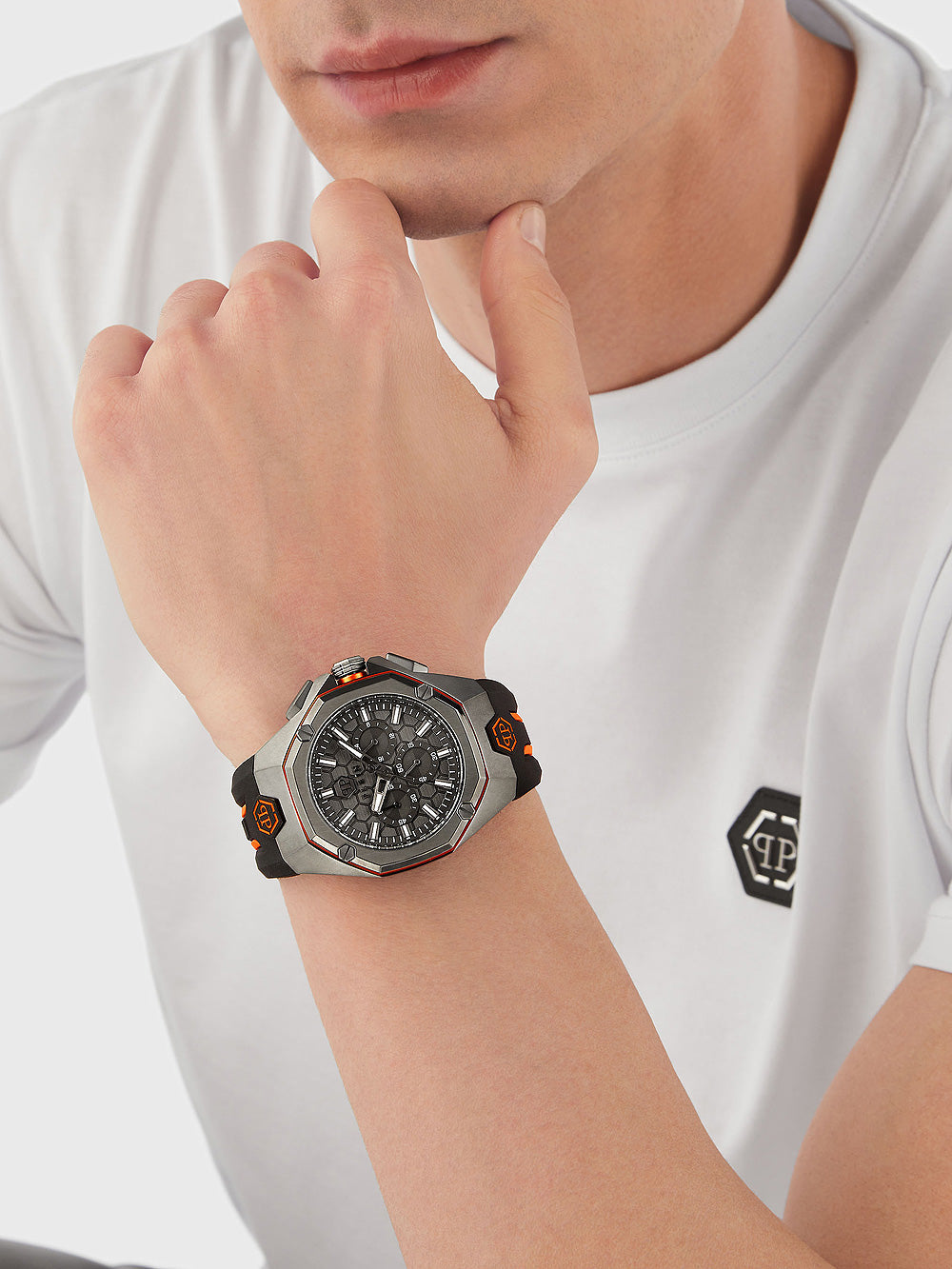 Philipp Plein PWTBA0523 Hyper $port Chronograph men's watch 45mm 5ATM