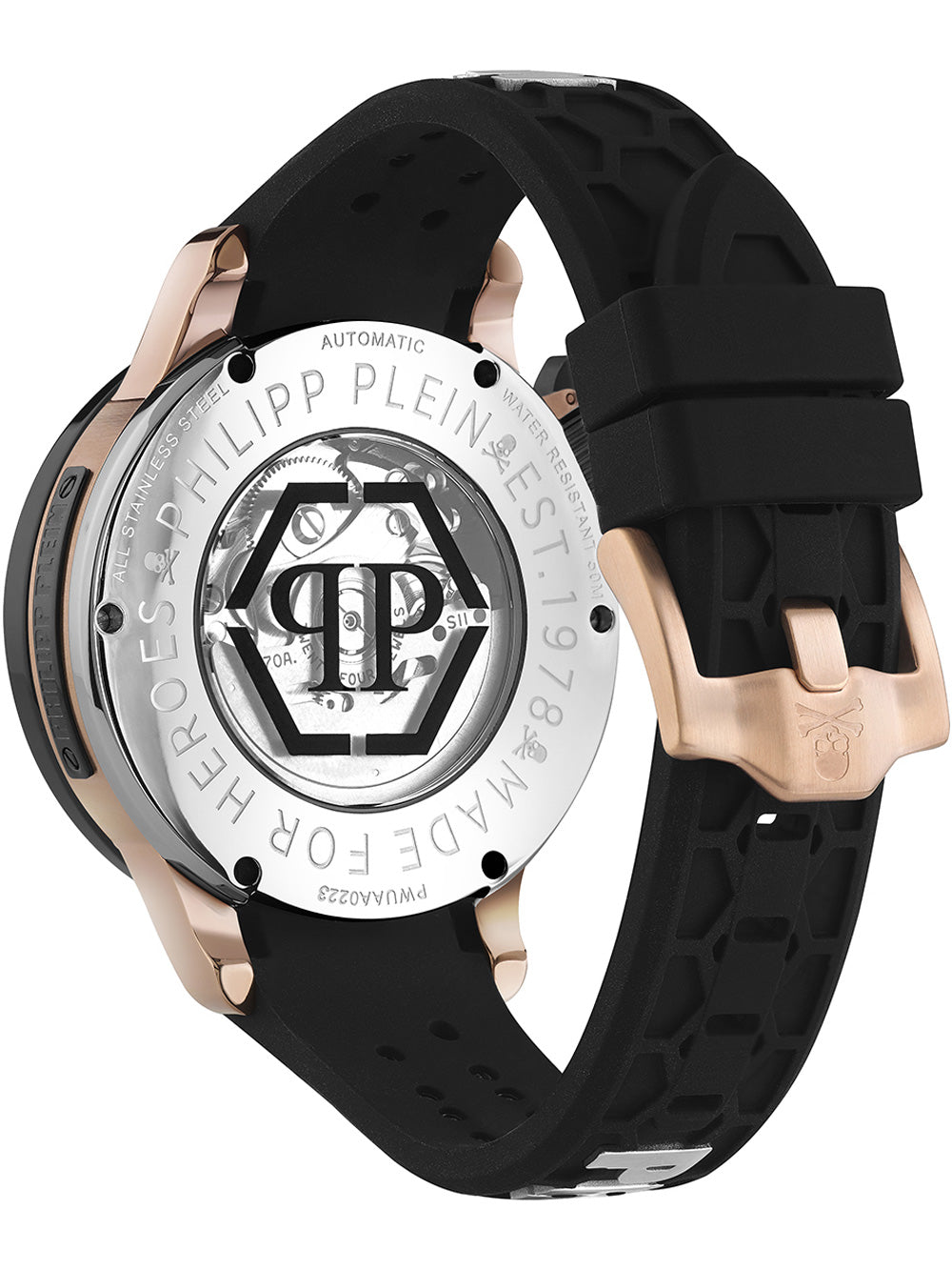 Philipp Plein PWUAA0223 Hyper Sport Automatic men's watch 46mm 5ATM