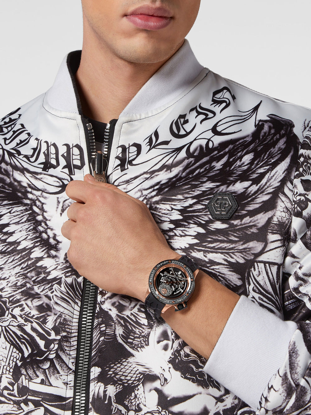 Philipp Plein PWUAA0223 Hyper Sport Automatic men's watch 46mm 5ATM