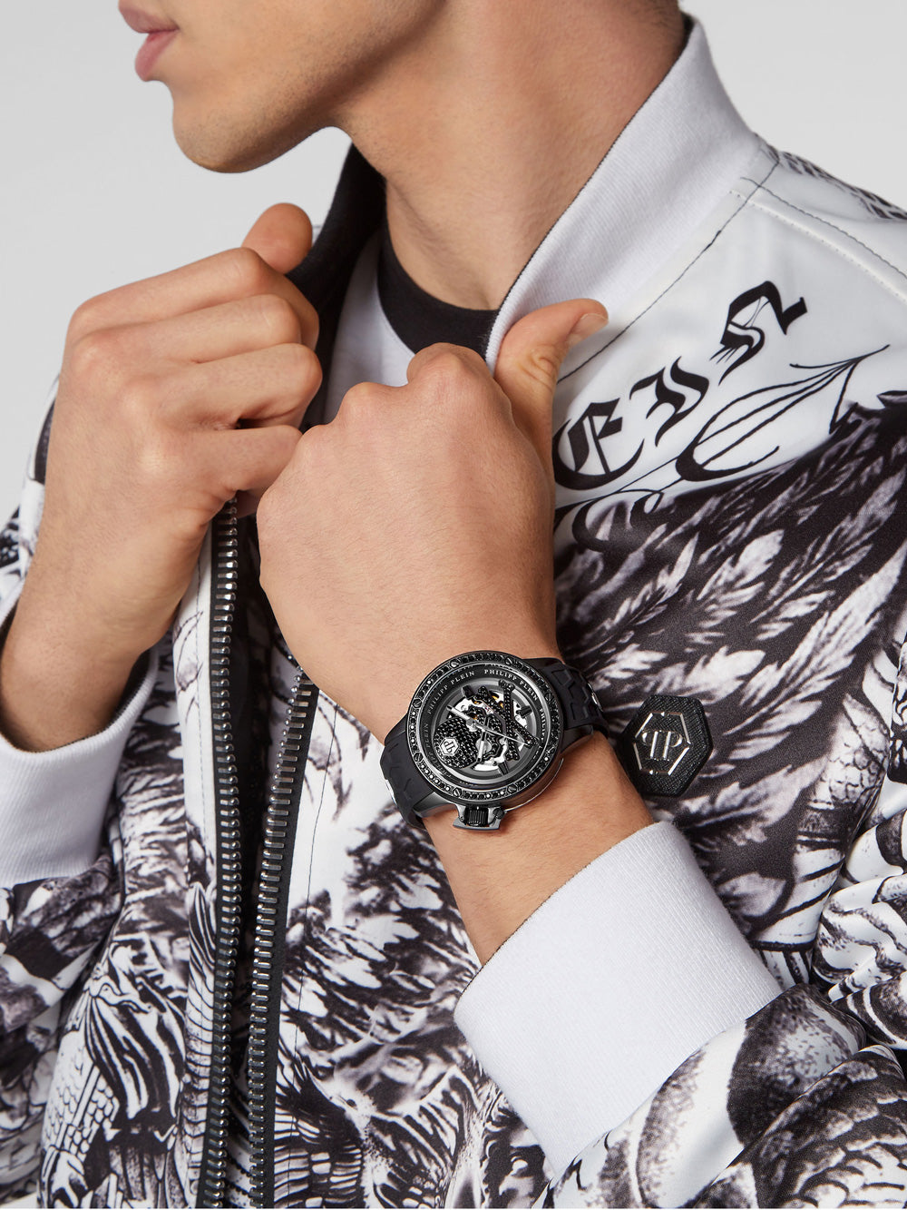 Philipp Plein PWUAA0423 Hyper Sport Automatic men's watch 46mm 5ATM