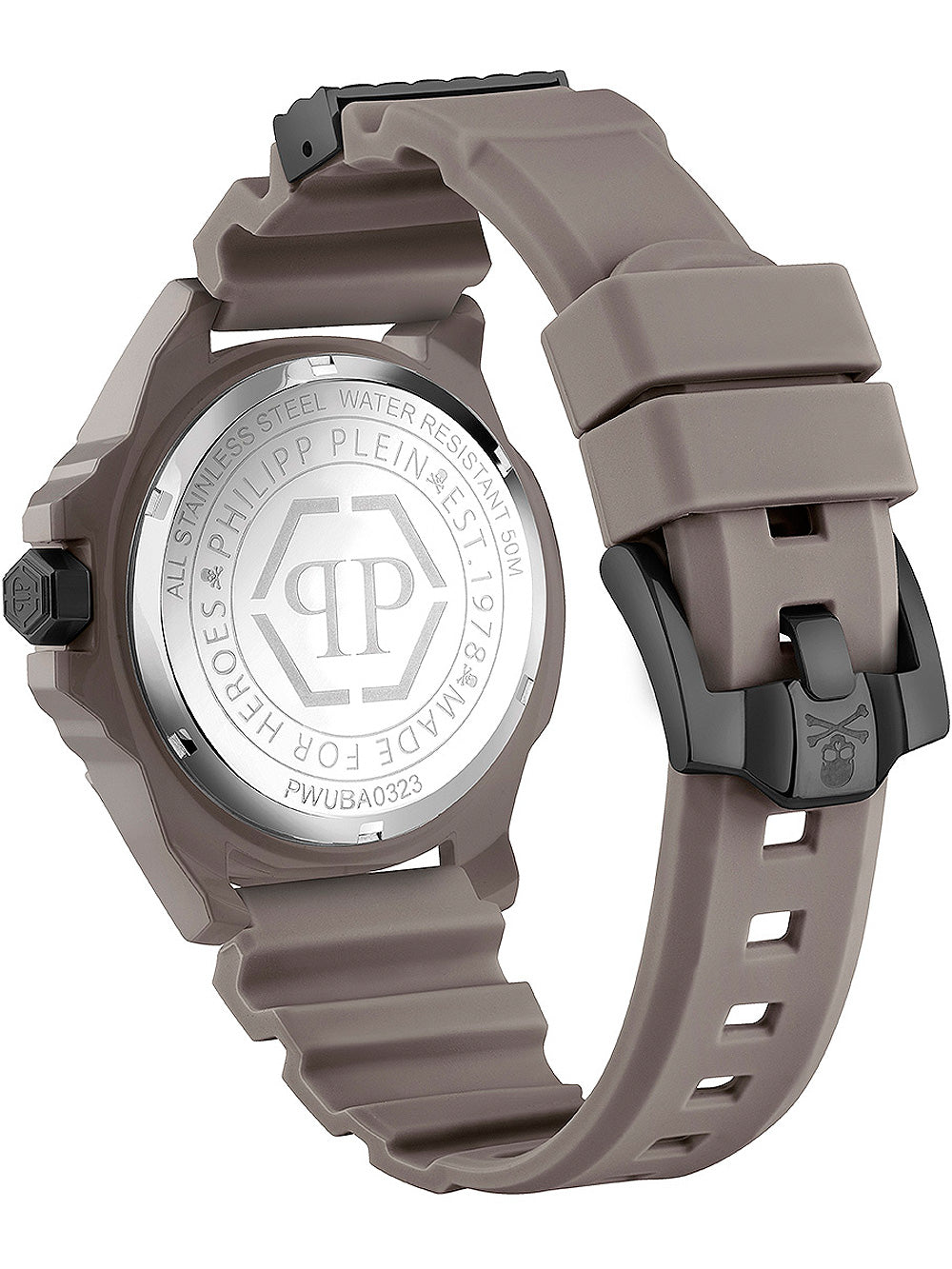 Philipp Plein PWUBA0323 The $kull Ecoceramic men's watch 44mm 5ATM
