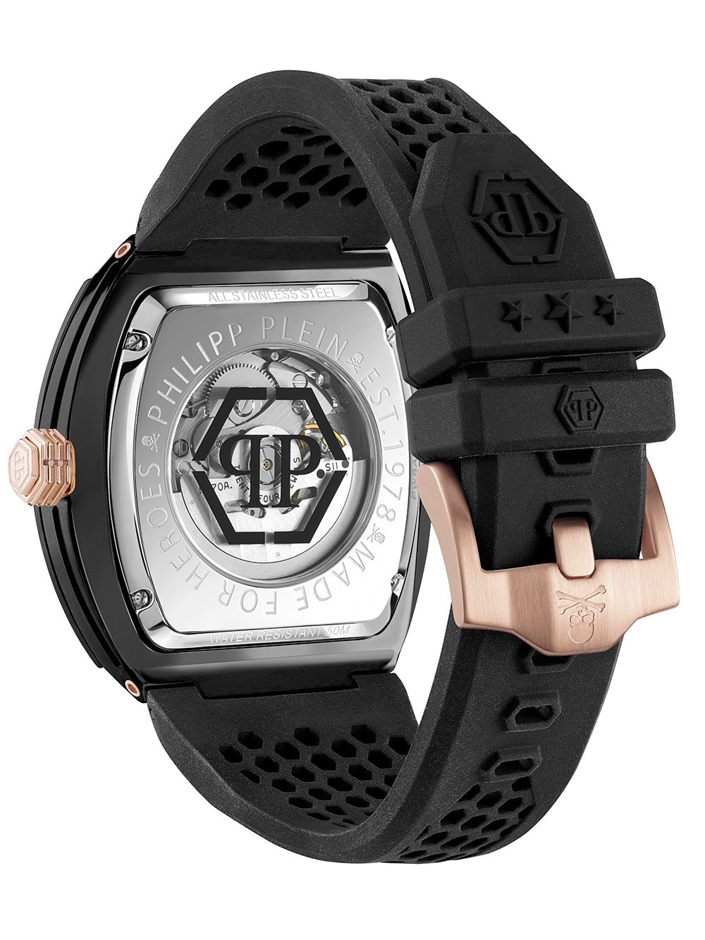 Philipp Plein PWVBA0523 men's watch The Skeleton Automatic 44mm 5ATM