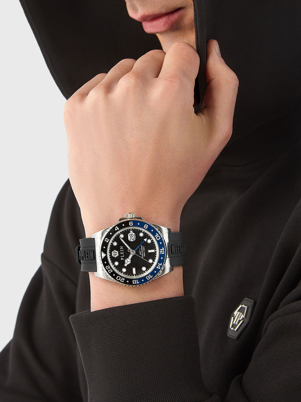 Philipp Plein PWYBA0123 Hyper $port GMT men's watch 44mm 10ATM