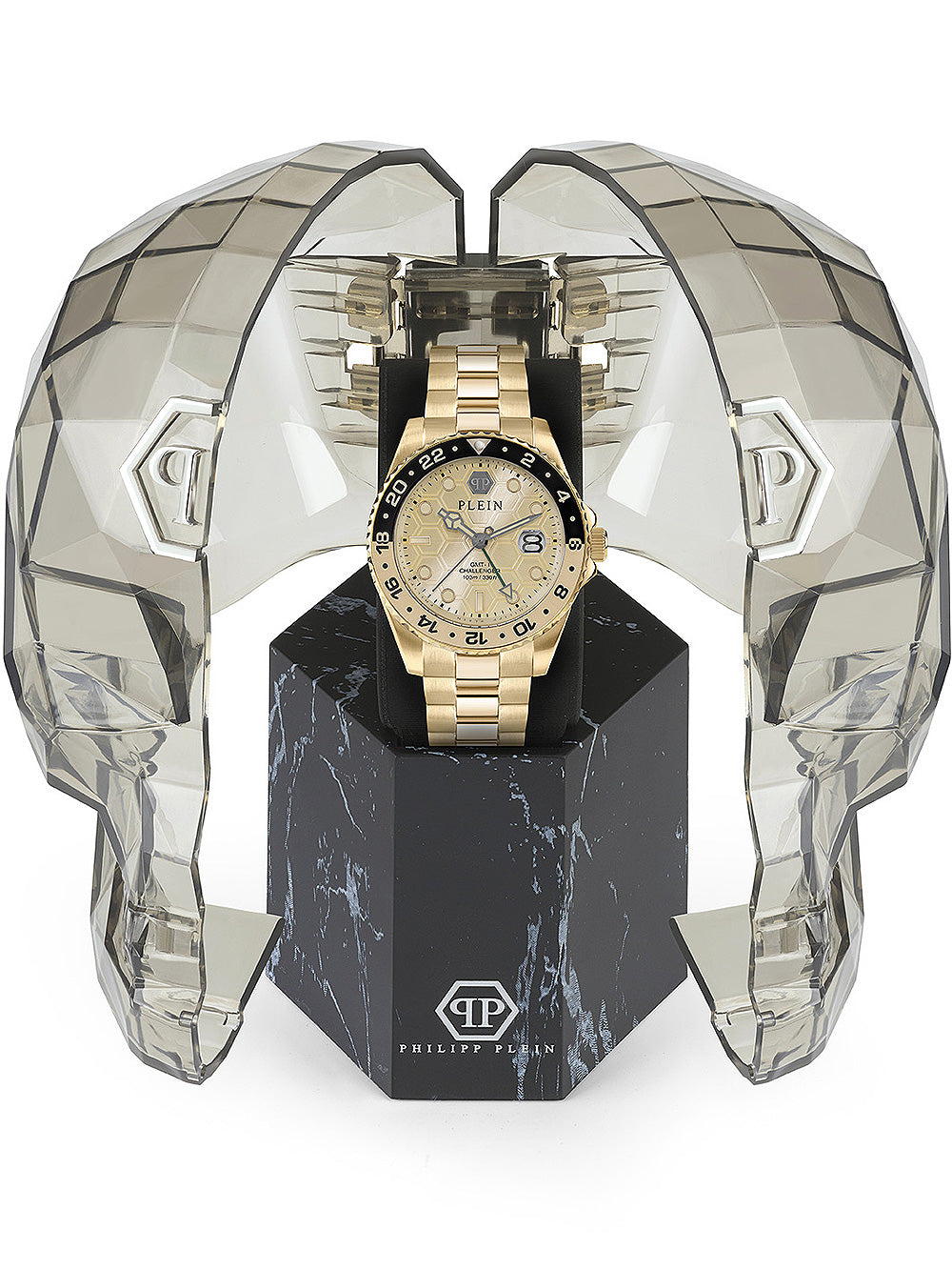 Philipp Plein PWYBA0423 Hyper $port GMT men's watch 44mm 10ATM