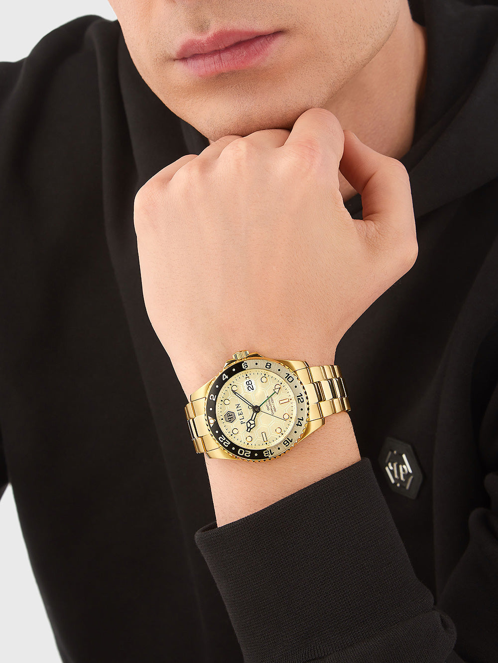 Philipp Plein PWYBA0423 Hyper $port GMT men's watch 44mm 10ATM