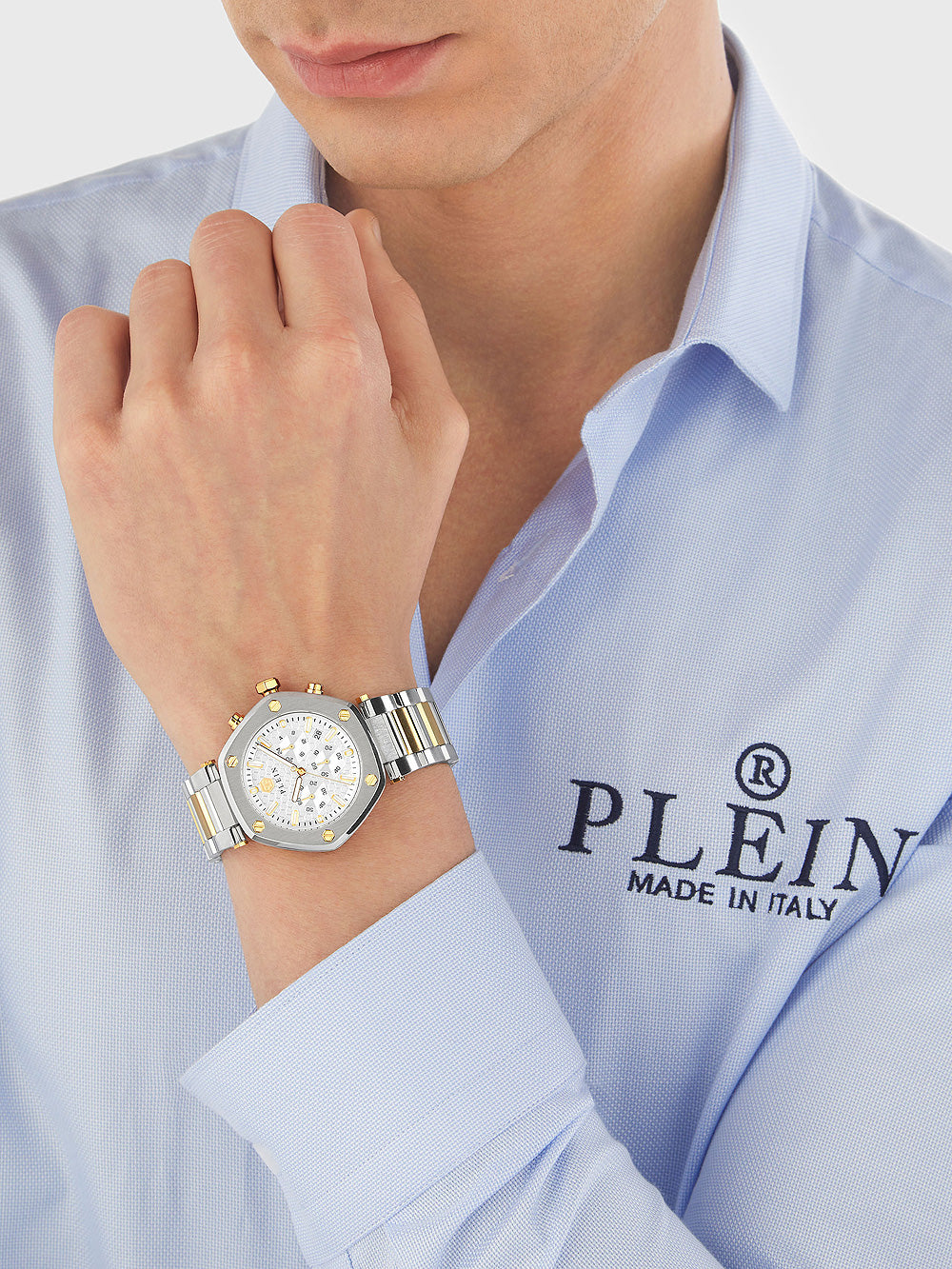 Philipp Plein PWZBA0423 The Hexagon Chronograph Unisex Watch 42mm 5ATM