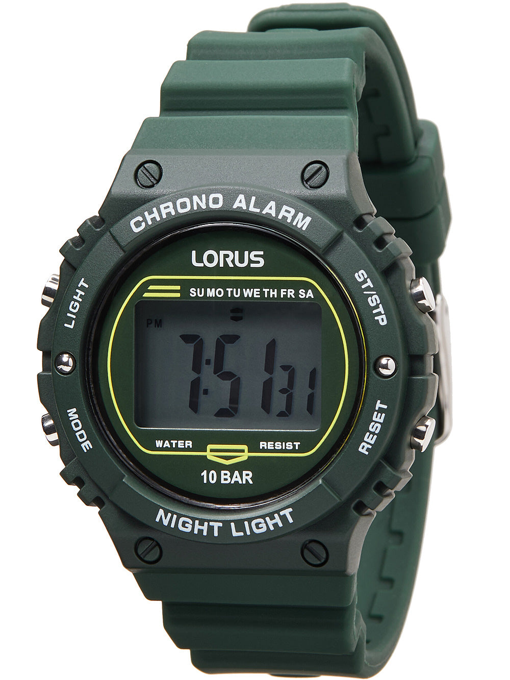 Lorus R2309PX9 Digital men's watch 40mm 10ATM