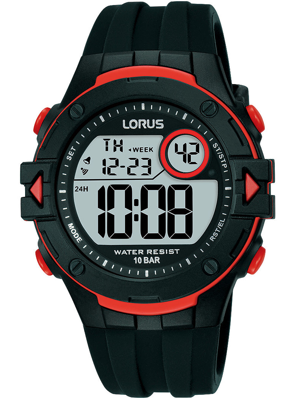 Lorus R2323PX9 Digital men's watch 40mm 10ATM