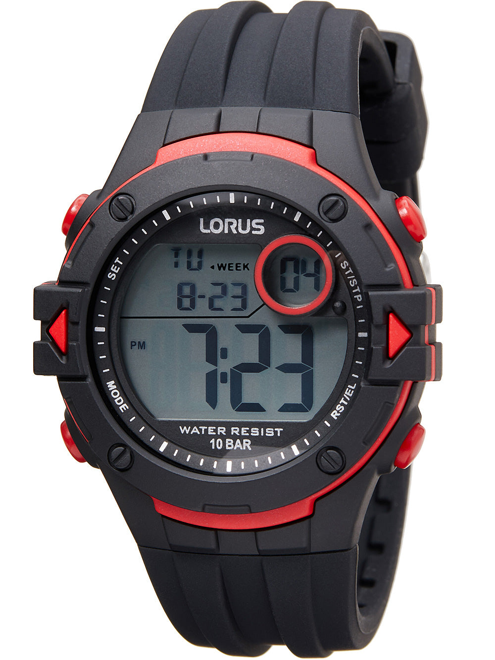 Lorus R2323PX9 Digital men's watch 40mm 10ATM