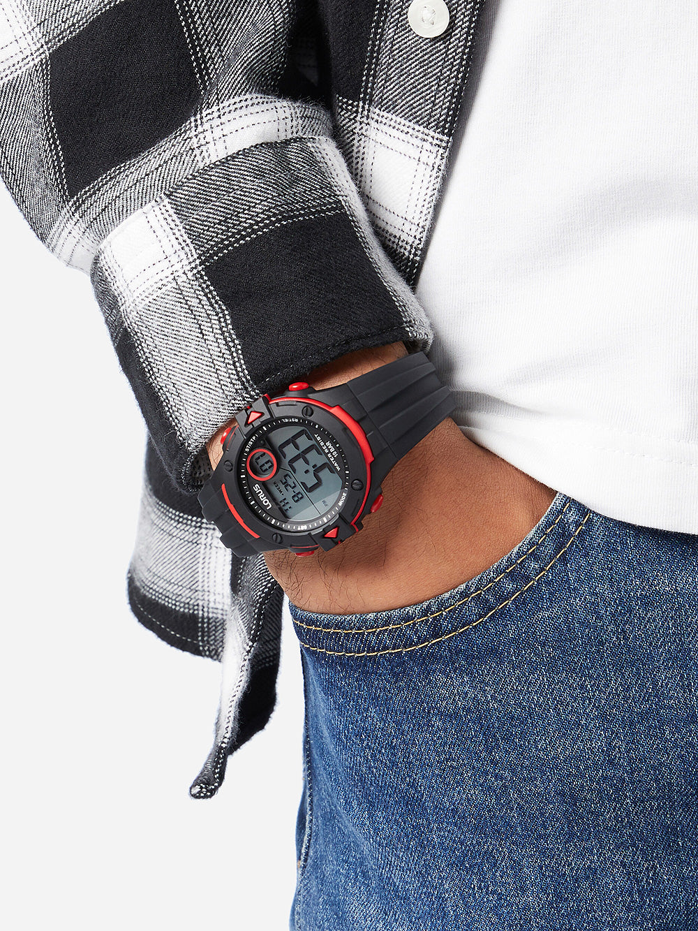 Lorus R2323PX9 Digital men's watch 40mm 10ATM