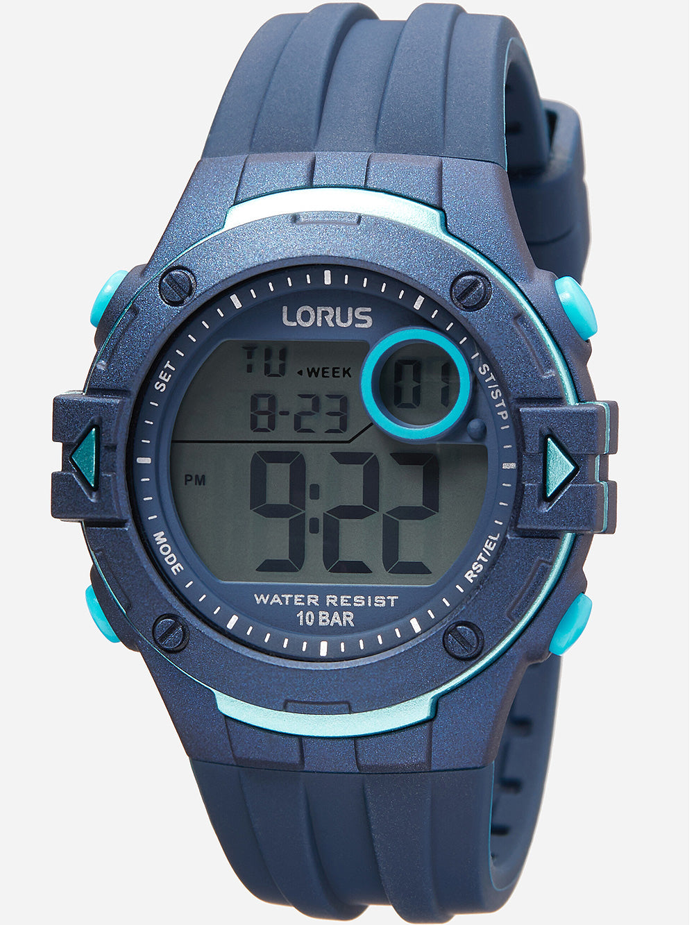 Lorus R2325PX9 Digital men's watch 40mm 10ATM