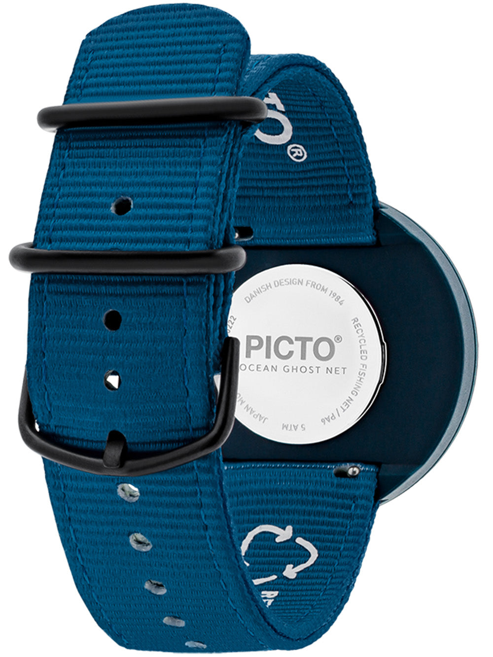PICTO R44013-R003 Unisex watch Ghost Nets Paradise Green 40mm 5ATM