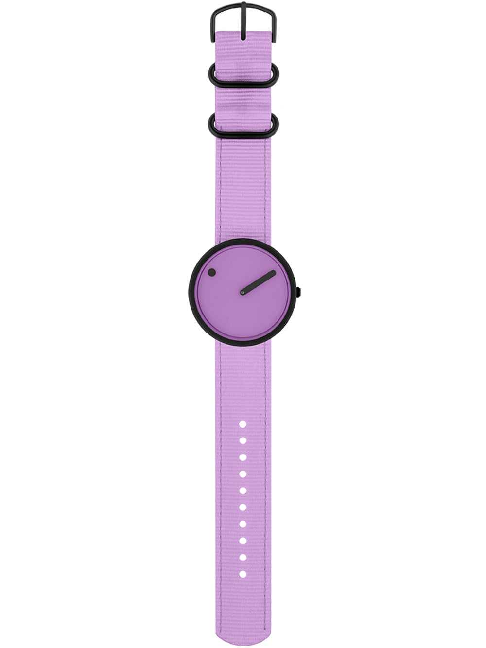 PICTO R44019-R018 Unisex watch Ghost Nets Light Orchid 40mm 5ATM