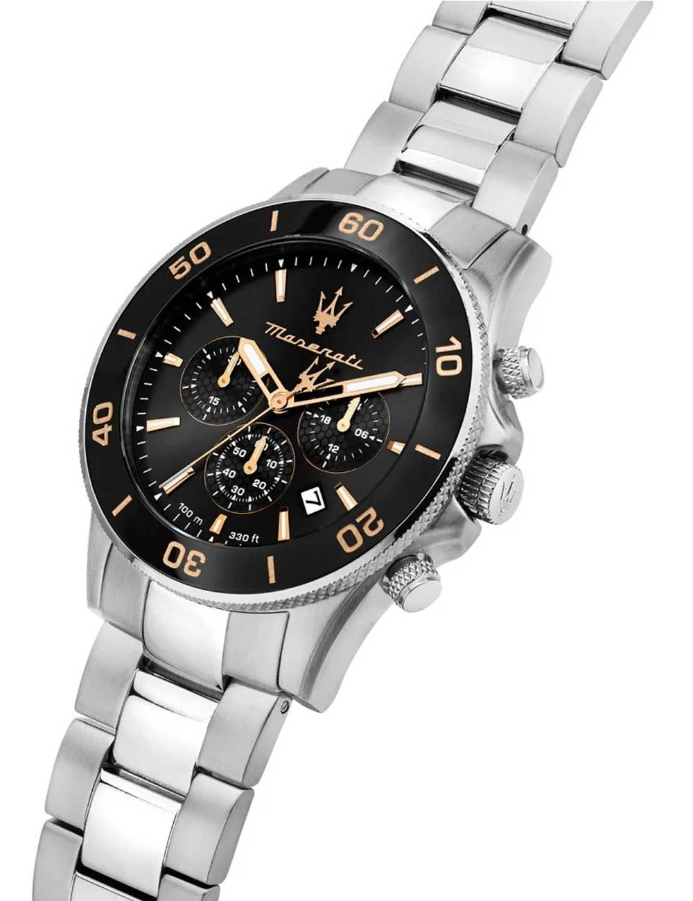 Maserati R8873600001 men's watch Competizione Chronograph 43mm 10ATM
