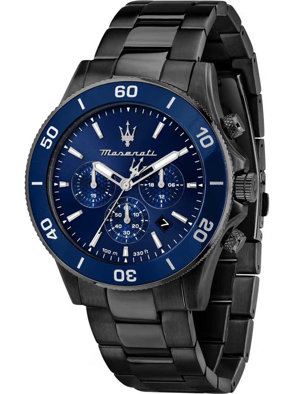Maserati R8873600005 men's watch Competizione Chronograph 43mm 10ATM
