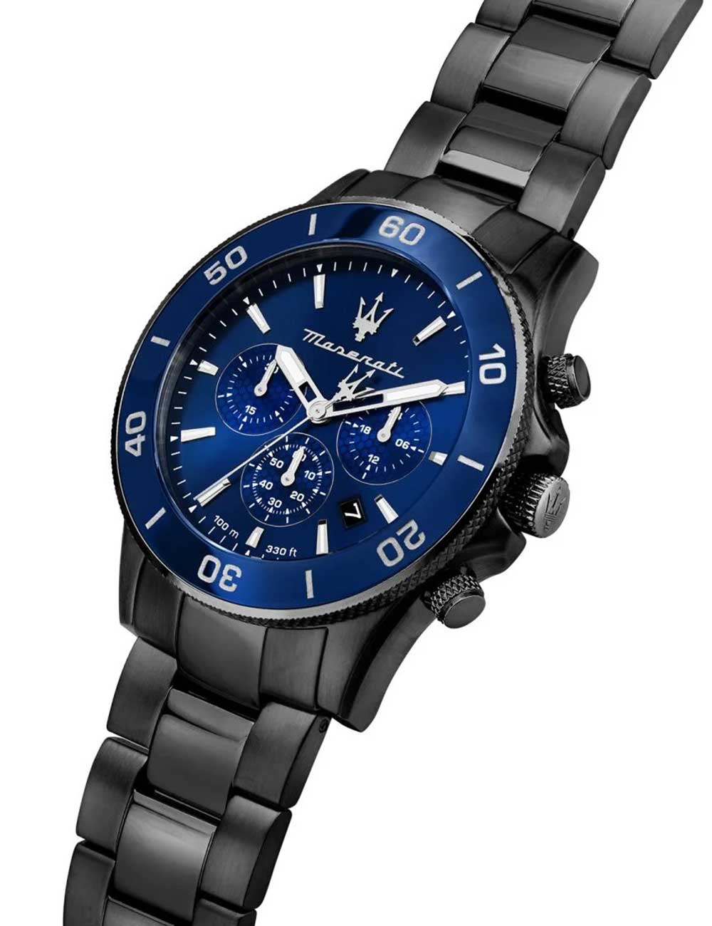 Maserati R8873600005 men's watch Competizione Chronograph 43mm 10ATM