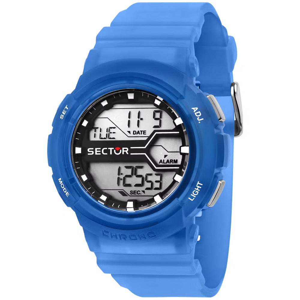 Sector R3251547002 EX-39 Digital watch men's watch 44mm 10ATM