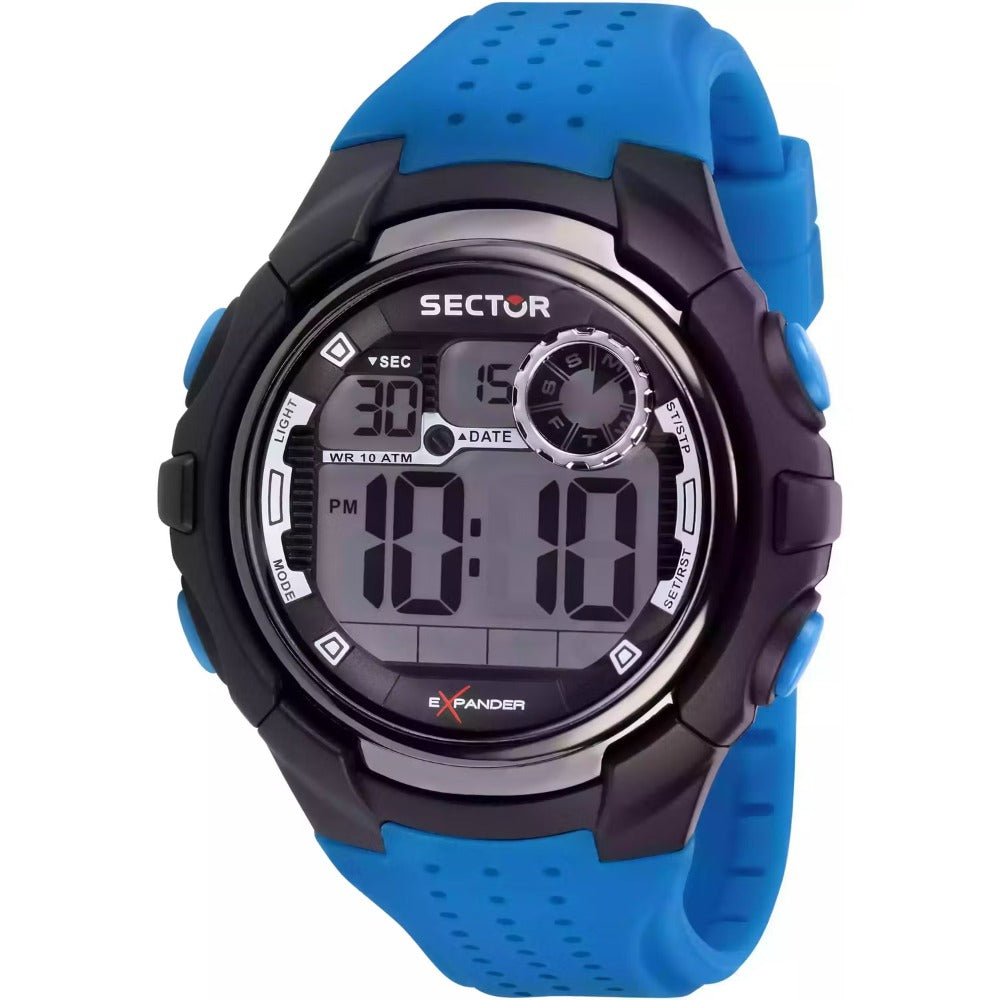 Sector R3251533002 EX-34 Digital watch men's watch 50mm 10ATM