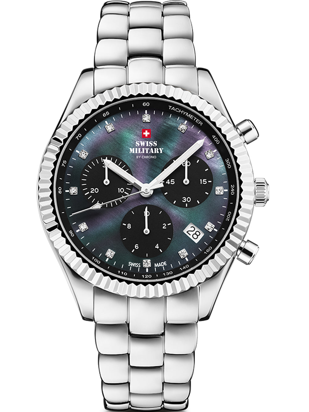 Swiss Military SM30207.01 Elegant Chronograph women's watch 38mm 5ATM