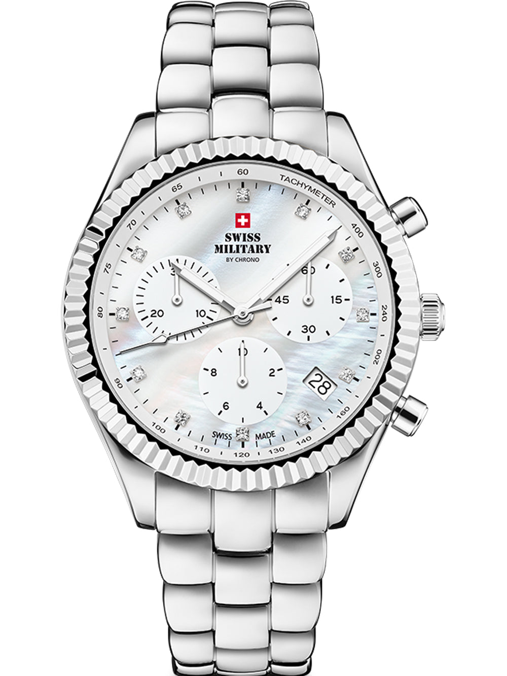 Swiss Military SM30207.02 Elegant Chronograph women's watch 38mm 5ATM