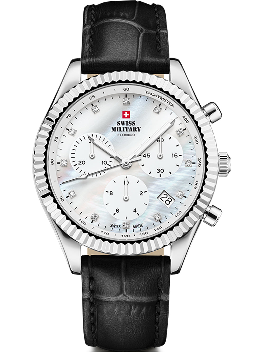 Swiss Military SM30207.05 Elegant Chronograph women's watch 38mm 5ATM