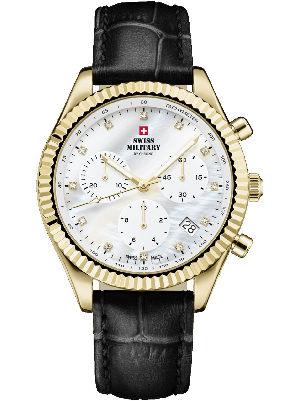 Swiss Military SM30207.07 Elegant Chronograph women's watch 38mm 5ATM