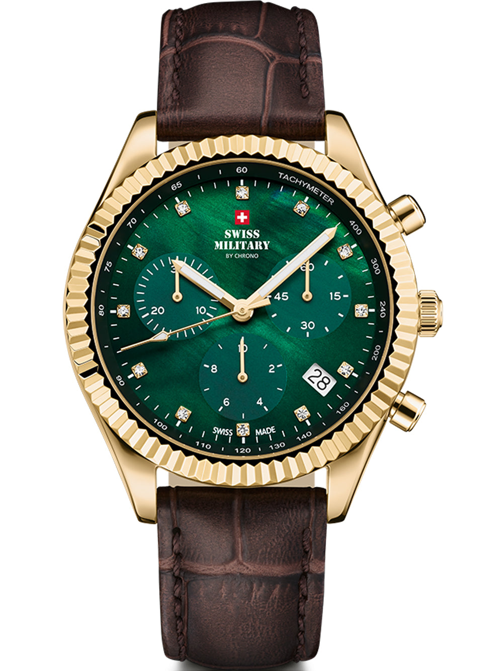 Swiss Military SM30207.08 Elegant Chronograph women's watch 38mm 5ATM