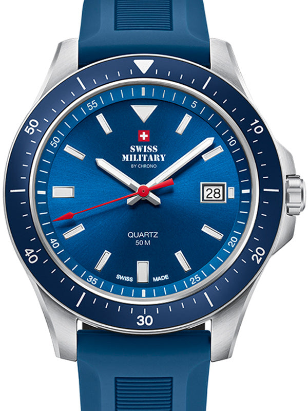 Swiss Military SM34082.08 men's watch quartz 42 mm 5ATM