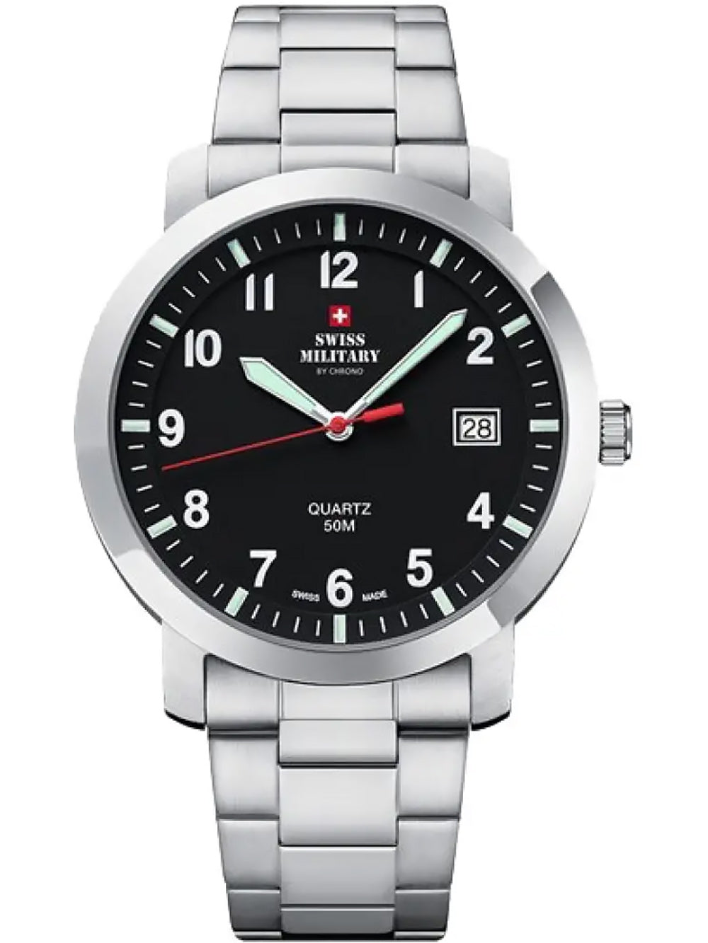 Swiss Military SM34083.07 men's watch 40mm 5ATM