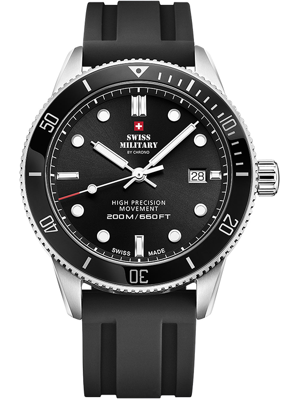 Swiss Military SM34088.07 Diver Quartz men's watch 42mm 20ATM