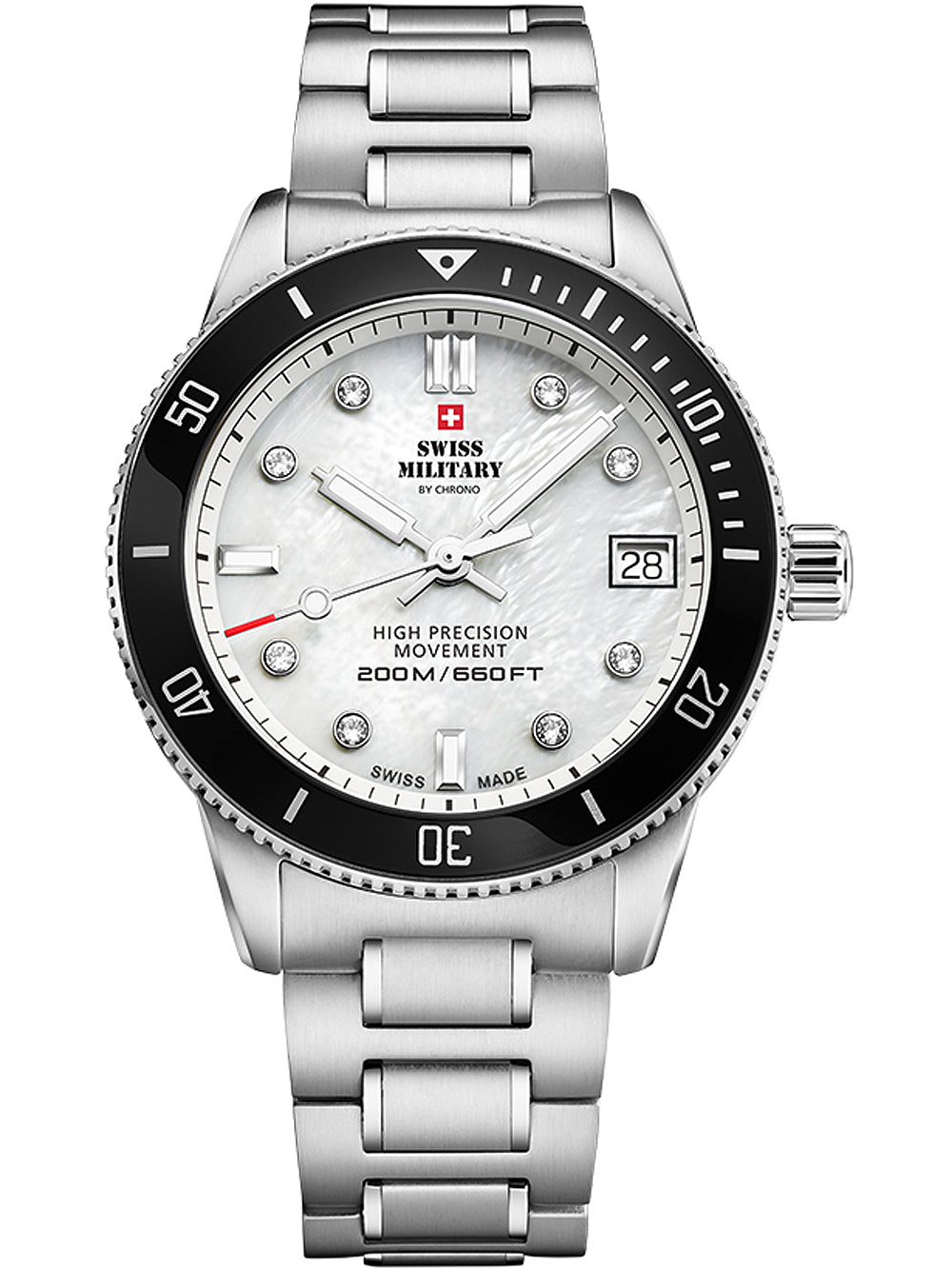 Swiss Military SM34089.03 Diver women's watch 37mm 20ATM