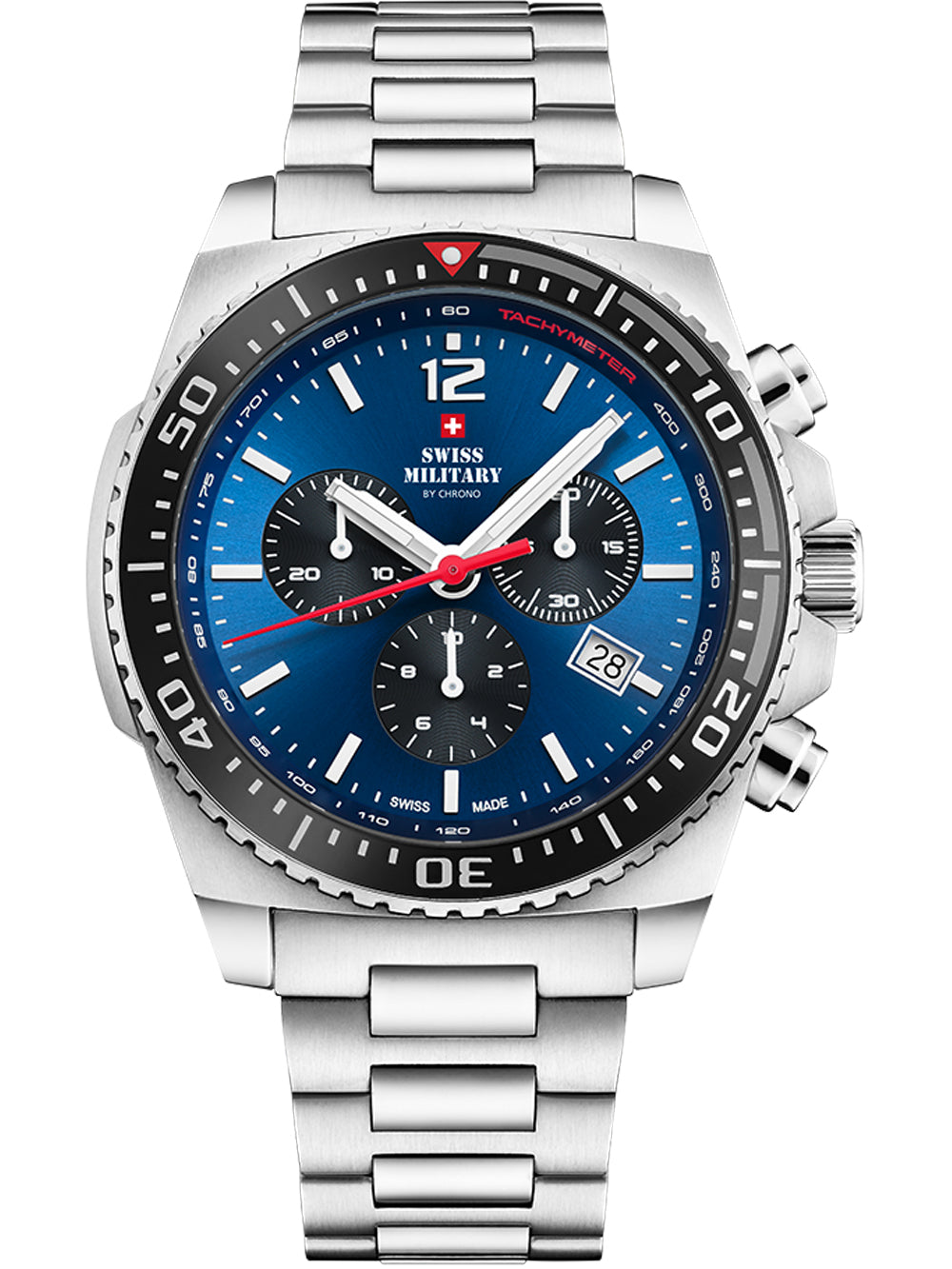 Swiss Military SM34093.02 Sport Chronograph 45mm 10ATM