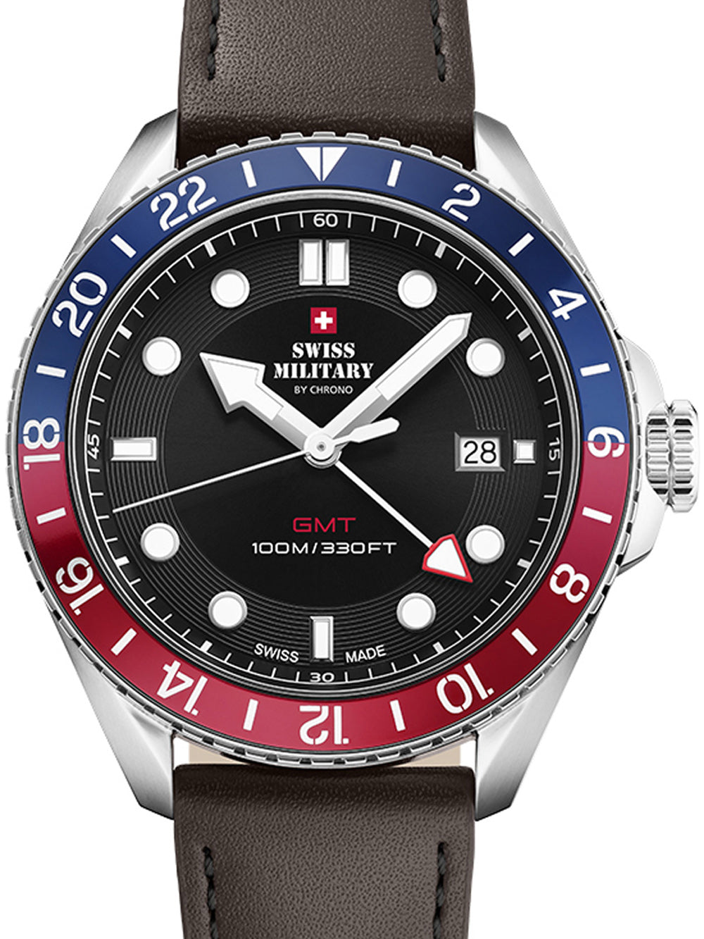 Swiss Military SM34095.04 men's watch 43mm 10ATM